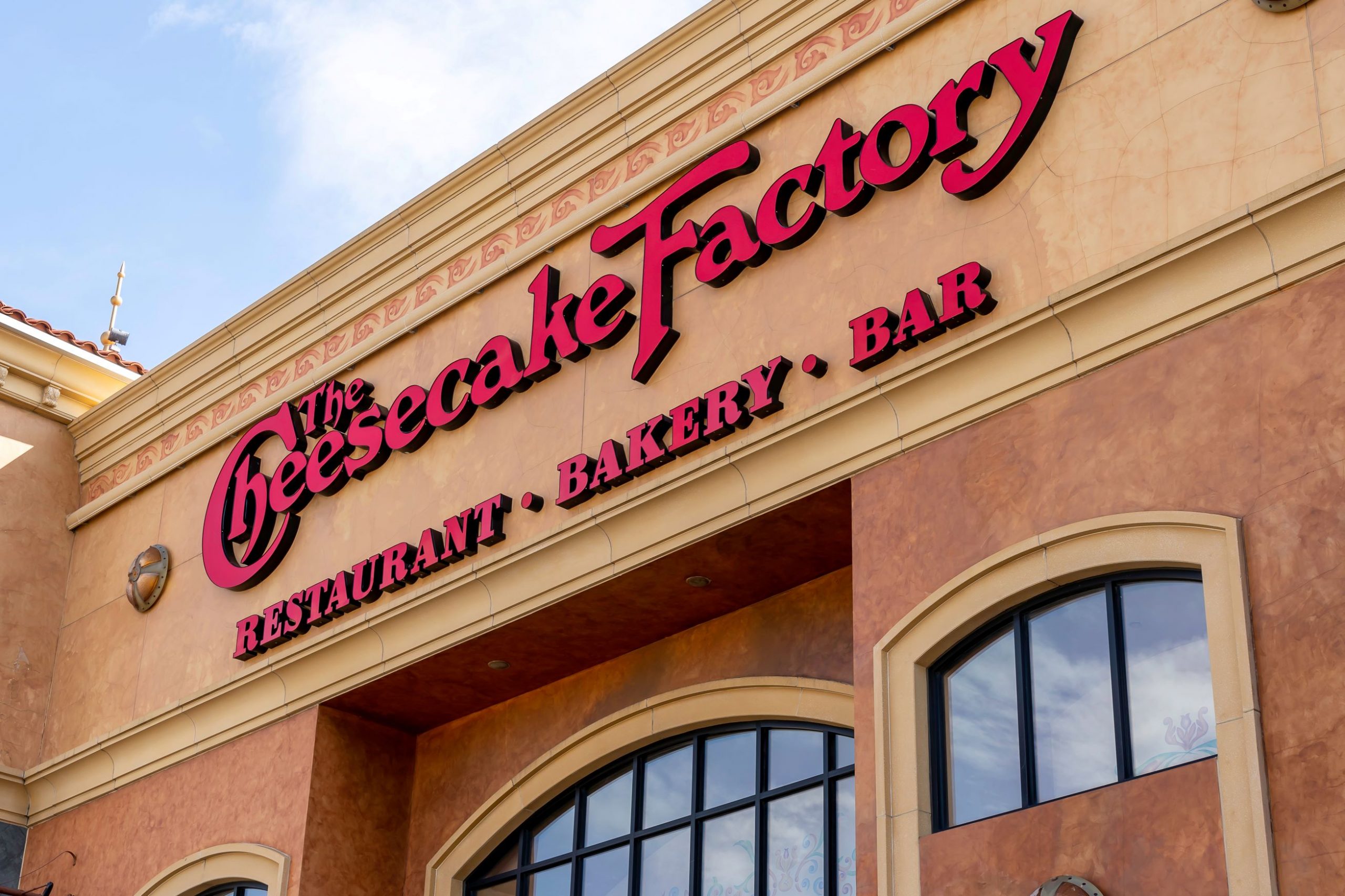 The Cheesecake Factory restaurant exterior